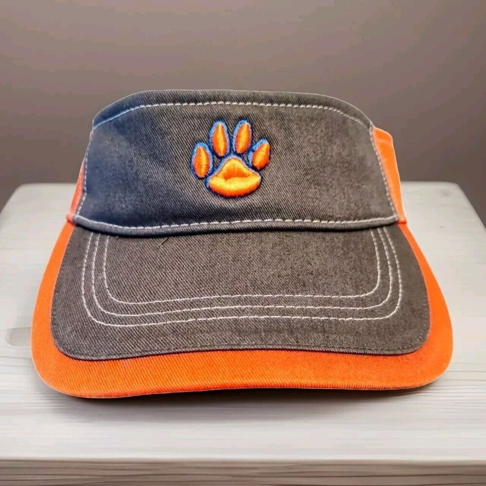 Richardson 775 Adjustable Clemson Tigers Orange Visor Hat NCAA Fast Shipping